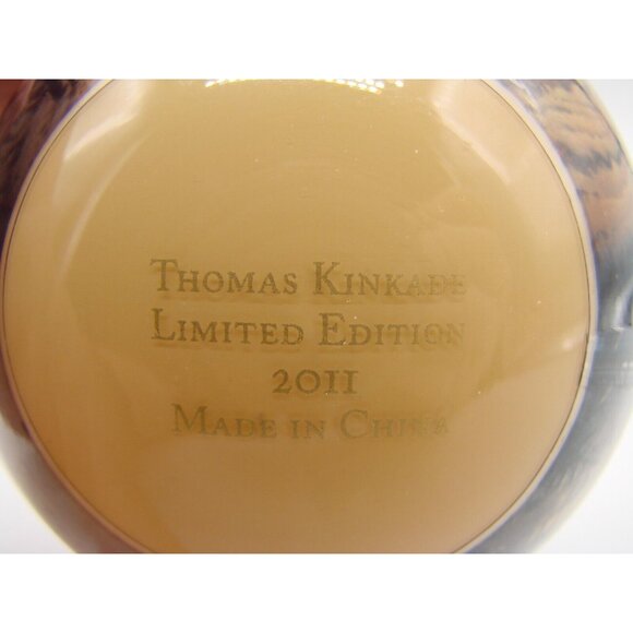 Thomas Kinkade Painter of Light Christmas Holiday Ornament Limited Edt 2011 NIB - Picture 6 of 11